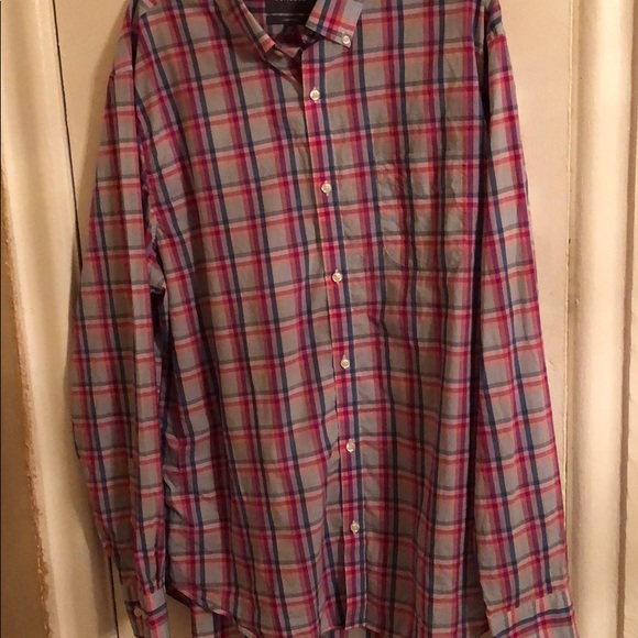Bonobos Standard Fit Button Down Shirt Men’s XX-Large/Long Multi Color Check - Picture 4 of 6